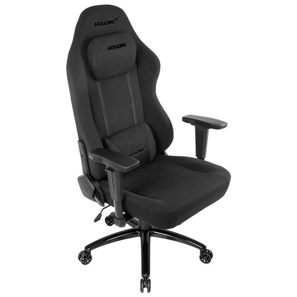 AKRacing Opal Ergonomic High-Back Fabric Executive Chair - Black