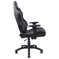 Fauteuil de bureau ergonomique en similicuir à dossier haut California Ojai d'AKRacing - Noir