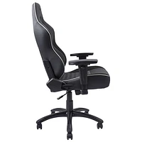 Fauteuil de bureau ergonomique en similicuir à dossier haut California Ojai d'AKRacing - Noir