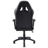 Fauteuil de bureau ergonomique en similicuir à dossier haut California Ojai d'AKRacing - Noir