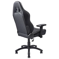 Fauteuil de bureau ergonomique en similicuir à dossier haut California Ojai d'AKRacing - Noir