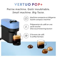 Nespresso Vertuo Pop+ Coffee & Espresso Machine by De'Longhi