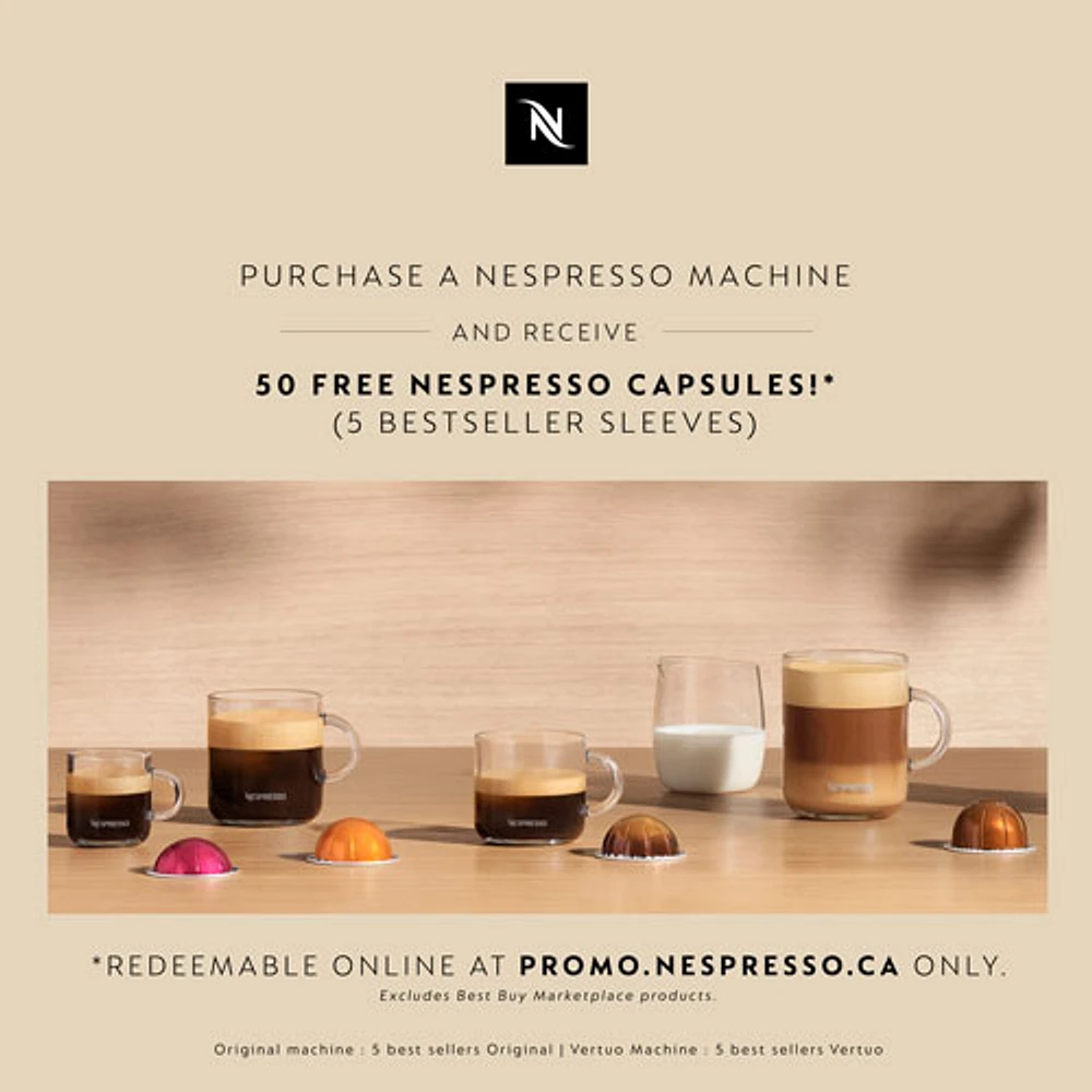 Nespresso Vertuo Pop+ Coffee & Espresso Machine by De'Longhi - Liquorice Black