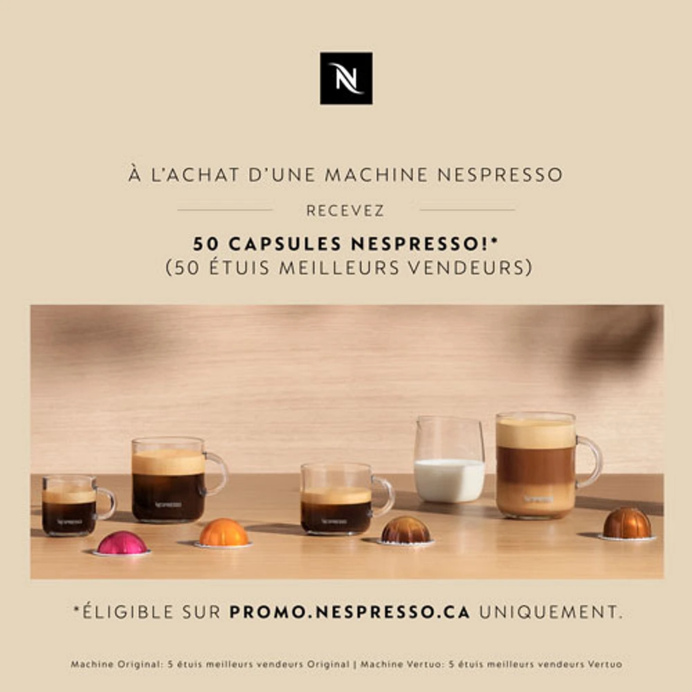 Nespresso Vertuo Pop+ Coffee & Espresso Machine by De'Longhi - Liquorice Black