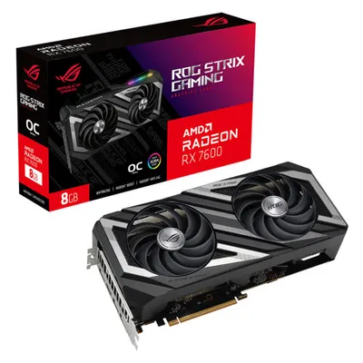 ASUS ROG Strix Radeon RX 7600 OC 8GB GDDR6 Video Card