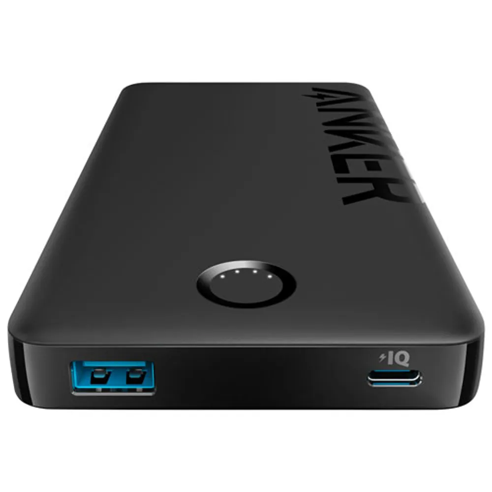 Anker PowerCore 10000 mAh USB-A/USB-C Power Bank - Black