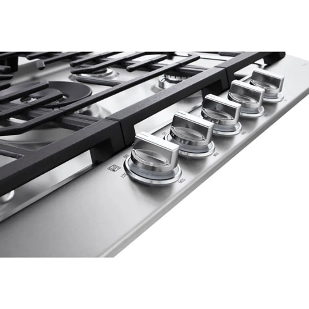 LG 30" 5-Burner Gas Smart Cooktop (CBGJ3027S) - Stainless Steel