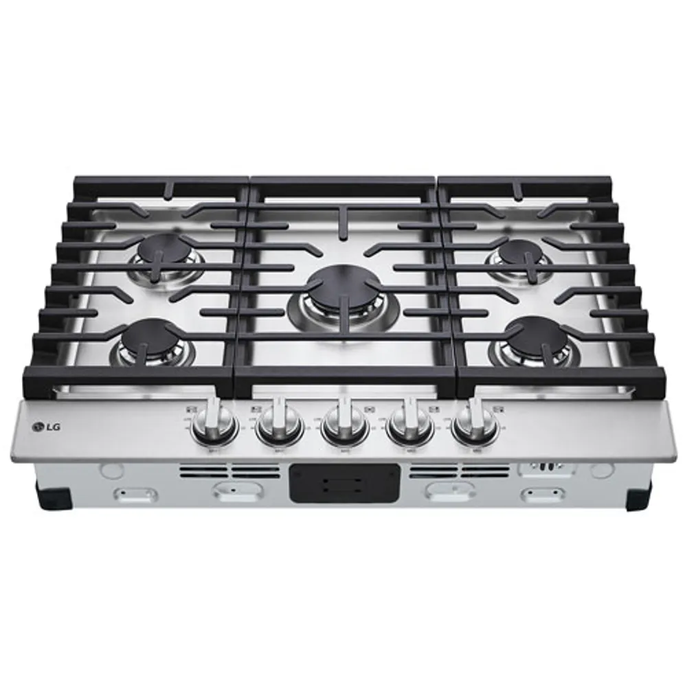 LG 30" 5-Burner Gas Cooktop (CBGJ3023S) - Stainless Steel