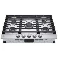 LG 30" 5-Burner Gas Cooktop (CBGJ3023S) - Stainless Steel