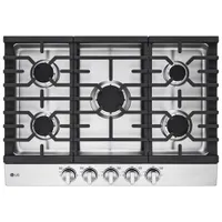 LG 30" 5-Burner Gas Cooktop (CBGJ3023S) - Stainless Steel