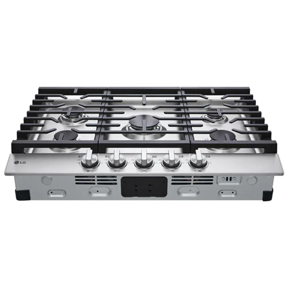 LG 30" 5-Burner Gas Cooktop (CBGJ3023S) - Stainless Steel