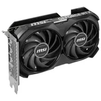 MSI GeForce RTX 4060 Ti Ventus 2X Black OC 8GB GDDR6 Video Card