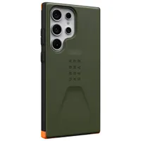 UAG Civilian Fitted Soft Shell Case for Galaxy S23 Ultra - Olive Drab (Green)