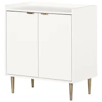 South Shore Maliza Modern 2-Door Sideboard Cabinet