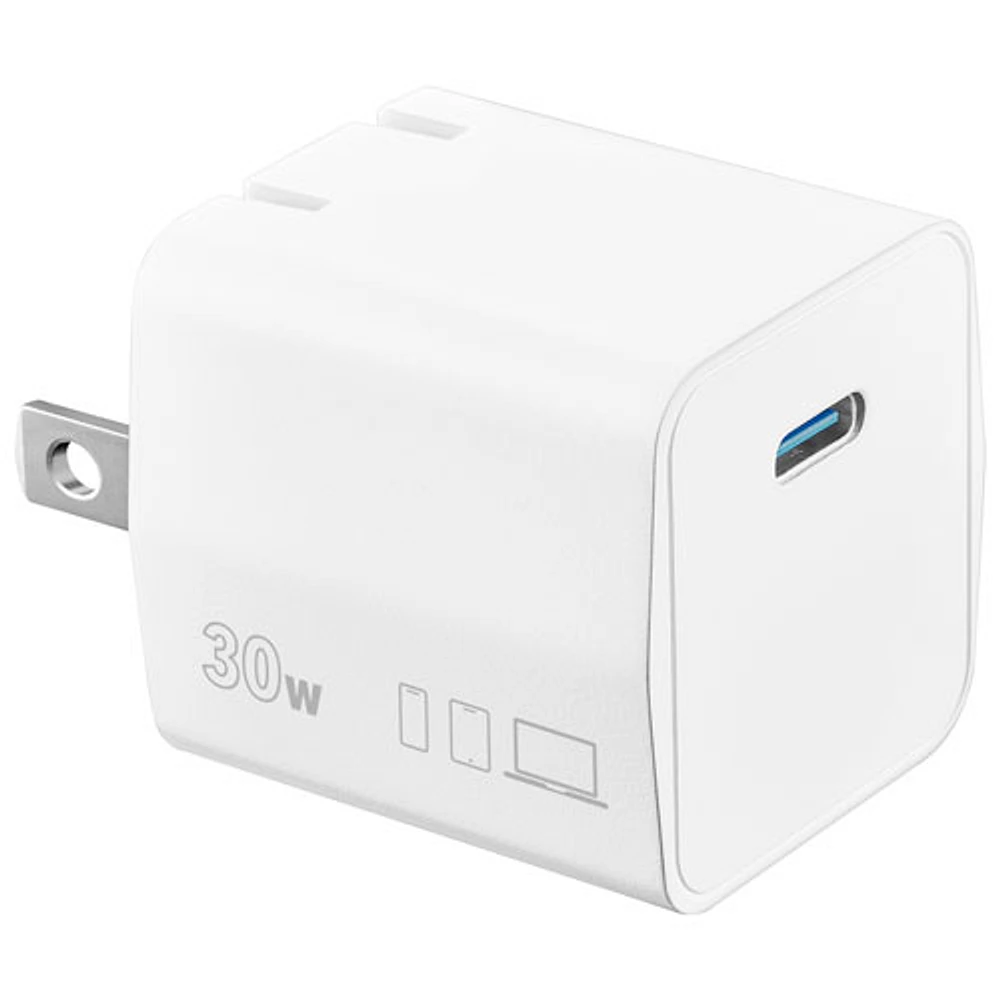 Insignia 30W USB-C Wall Charger (NS-MW330C1W24-C) - White - Only at Best Buy