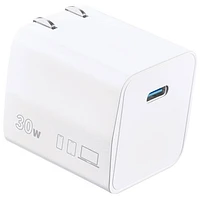 Insignia 30W USB-C Wall Charger (NS-MW330C1W24-C) - White - Only at Best Buy