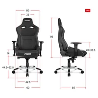 AKRacing Masters Pro Ergonomic Faux Leather Gaming Chair