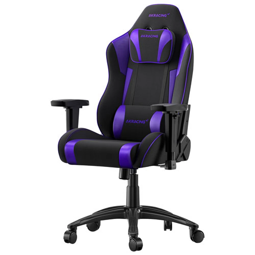 AKRacing Core EX SE Ergonomic Fabric Gaming Chair - Black/Indigo