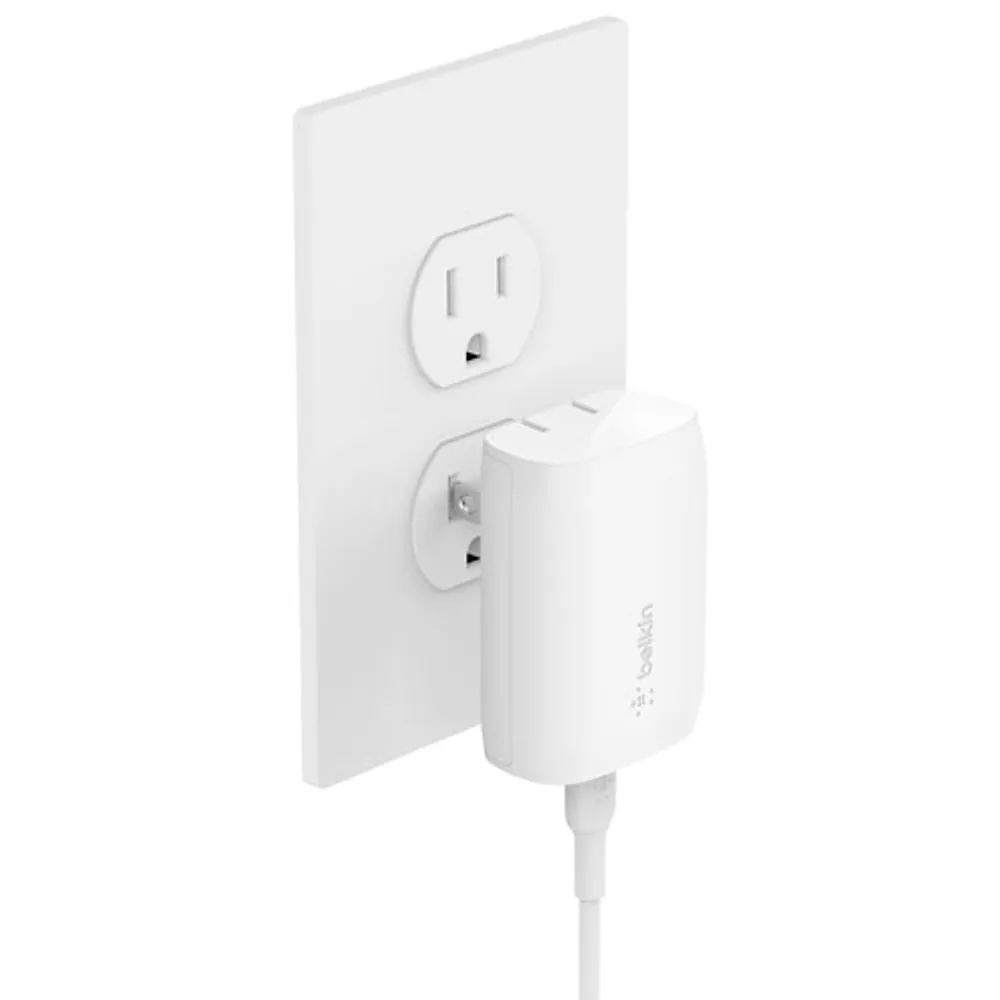 Belkin BOOSTCHARGE 30W USB-C Wall Charger - White