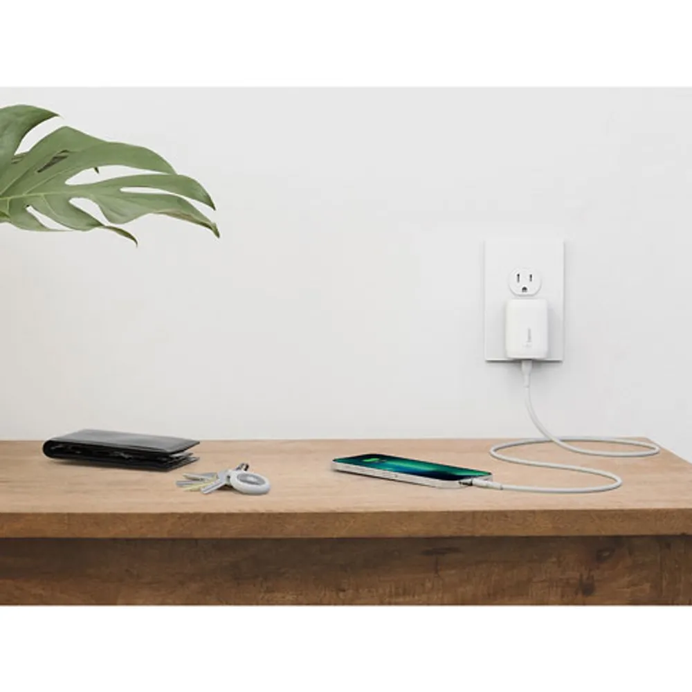 Belkin BOOSTCHARGE 30W USB-C Wall Charger - White