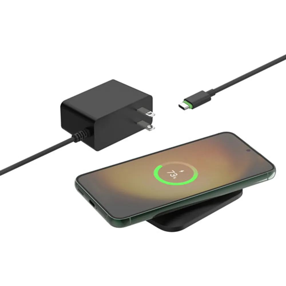 Belkin BoostCharge Pro Easy Align 15W Wireless Charging Pad - Black