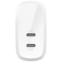 Chargeur mural à 2 ports USB-C PD de 60 W de Belkin