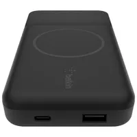 Belkin BoostCharge 10000 mAh USB-A/USB-C Power Bank with MagSafe - Black