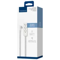 Insignia 3.66m (12 ft.) 3-Outlet Extension Cable (NS-PWRX30T-C) - White - Only at Best Buy