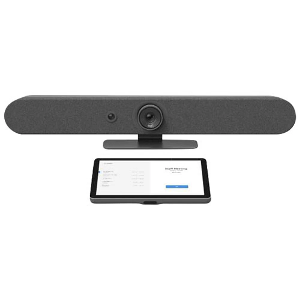 Logitech Rally Bar Ultra HD 4K Video Conferencing Camera +Tap IP Bundle