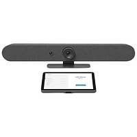 Logitech Rally Bar Ultra HD 4K Video Conferencing Camera +Tap IP Bundle