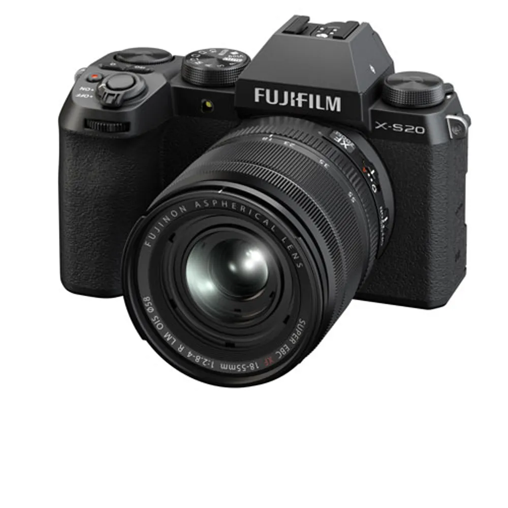 Fujifilm X-S20 Mirrorless Camera with 18-55mm Lens Kit