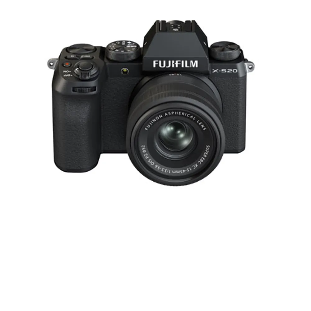 Fujifilm X-S20 Mirrorless Camera with 15-45mm Lens Kit