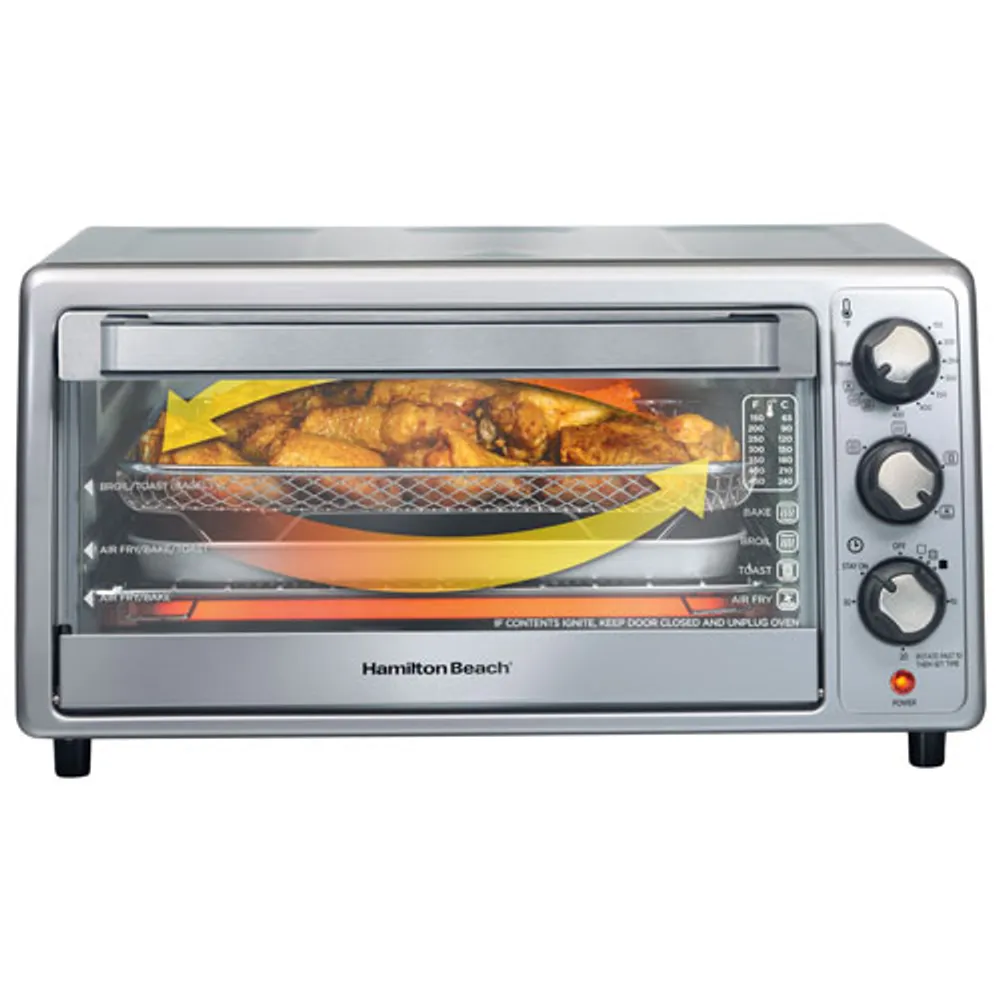 Hamilton Beach Sure-Crisp Air Fryer Toaster Oven - Stainless Steel