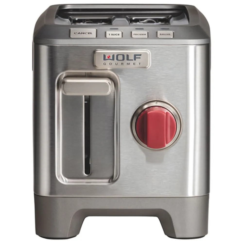 WOLF Gourmet Toaster - 2-Slice - Stainless Steel