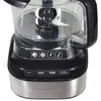 Hamilton Beach Stack & Snap Food Processor - 10-Cup - 500-Watt - Black