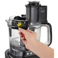 Hamilton Beach Stack & Snap Food Processor - 10-Cup - 500-Watt - Black