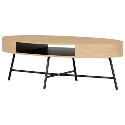 Mezzy Modern Oval Coffee Table