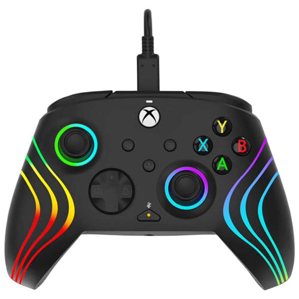 PDP Afterglow Wave Wired Controller for Xbox Series X|S / Xbox One / PC - Black