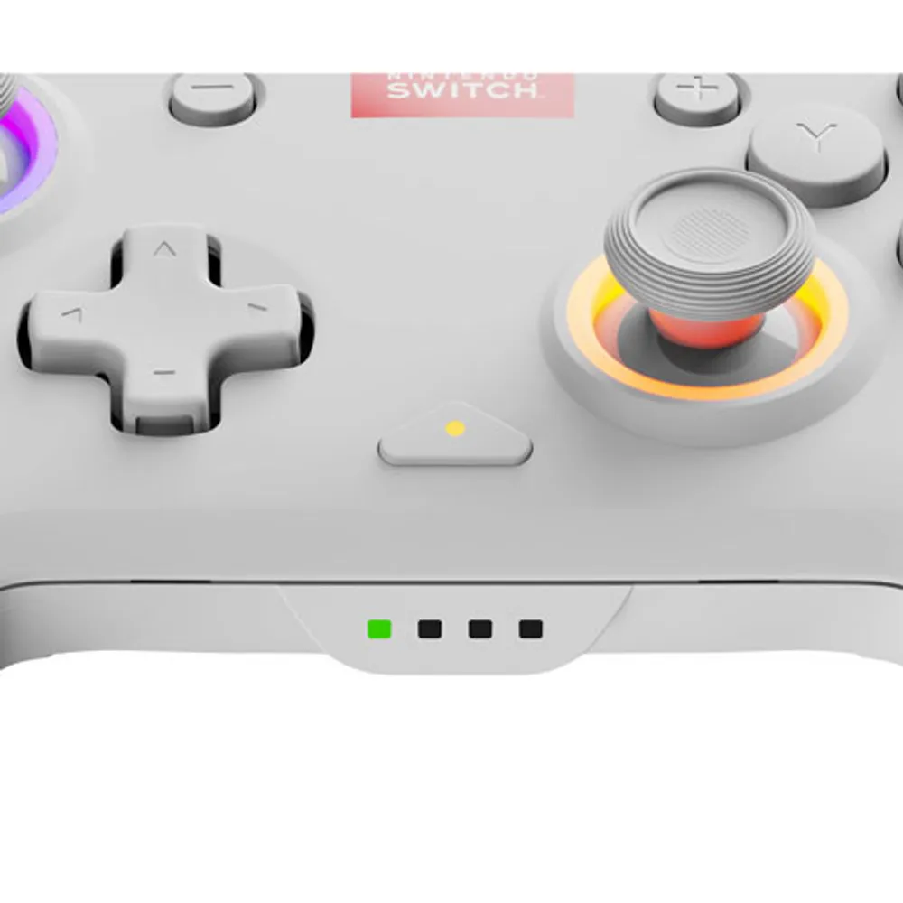 PDP Afterglow Wave Wireless Controller for Switch - White