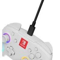 PDP Afterglow Wave Wireless Controller for Switch - White