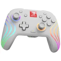 PDP Afterglow Wave Wireless Controller for Switch - White