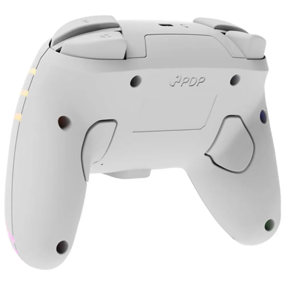 PDP Afterglow Wave Wireless Controller for Switch - White