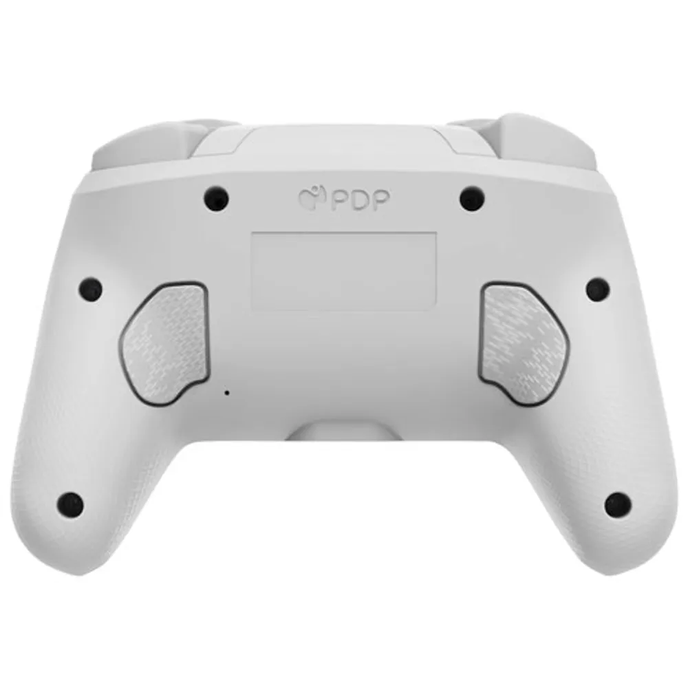 PDP Afterglow Wave Wireless Controller for Switch - White