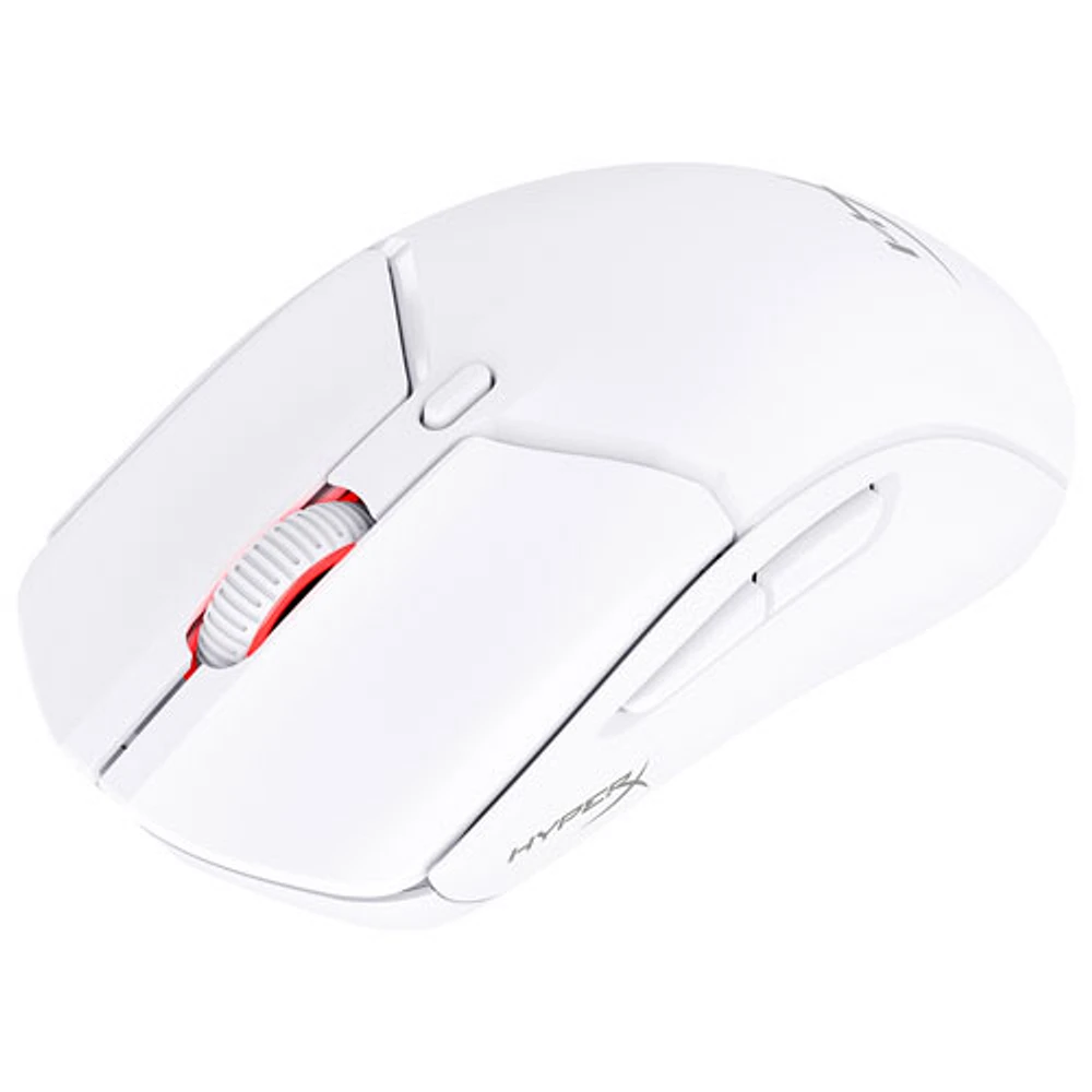 Souris de jeu sans fil de 26 000 ppp Pulsefire Haste 2 6N0A9AA de HyperX - Blanc