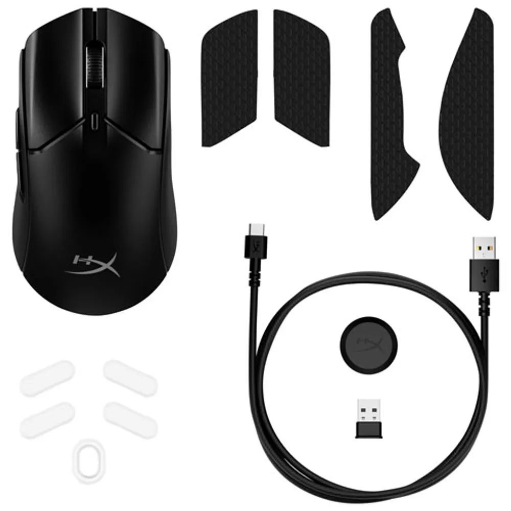 HyperX Pulsefire Haste 2 26000 DPI Wireless 6N0B0AA Gaming Mouse - Black