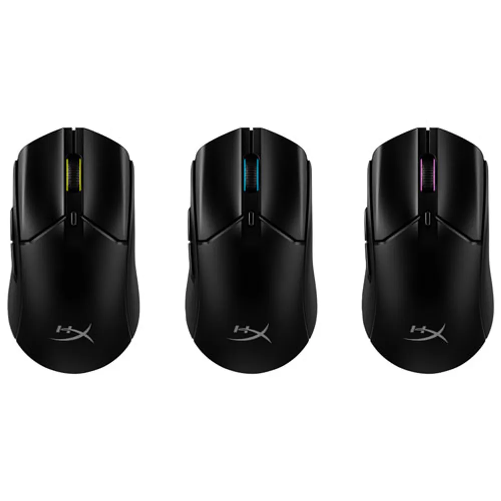 Souris de jeu sans fil de 26 000 ppp Pulsefire Haste 2 6N0B0AA de HyperX - Noir