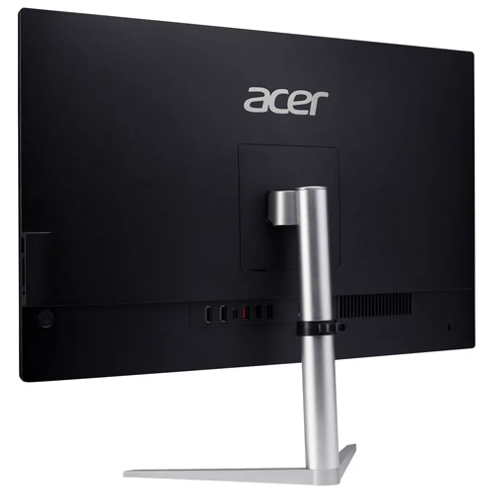 Acer Asipire C24 All-in-One PC - Black/Silver (AMD Ryzen 3 7320U/512GB SSD/8GB RAM/Windows 11)