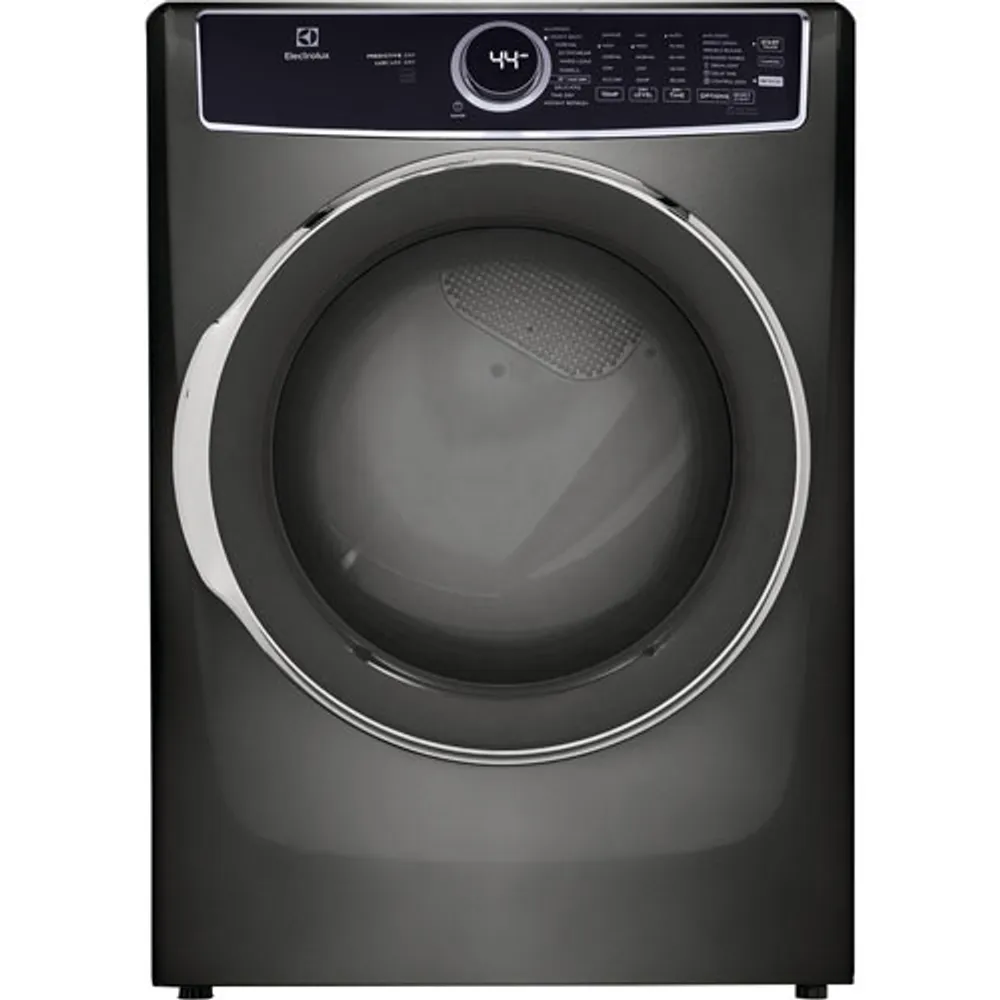 Open Box - Electrolux 8.0 Cu. Ft. Electric Steam Dryer (ELFE753CAT) - Grey - Scratch & Dent