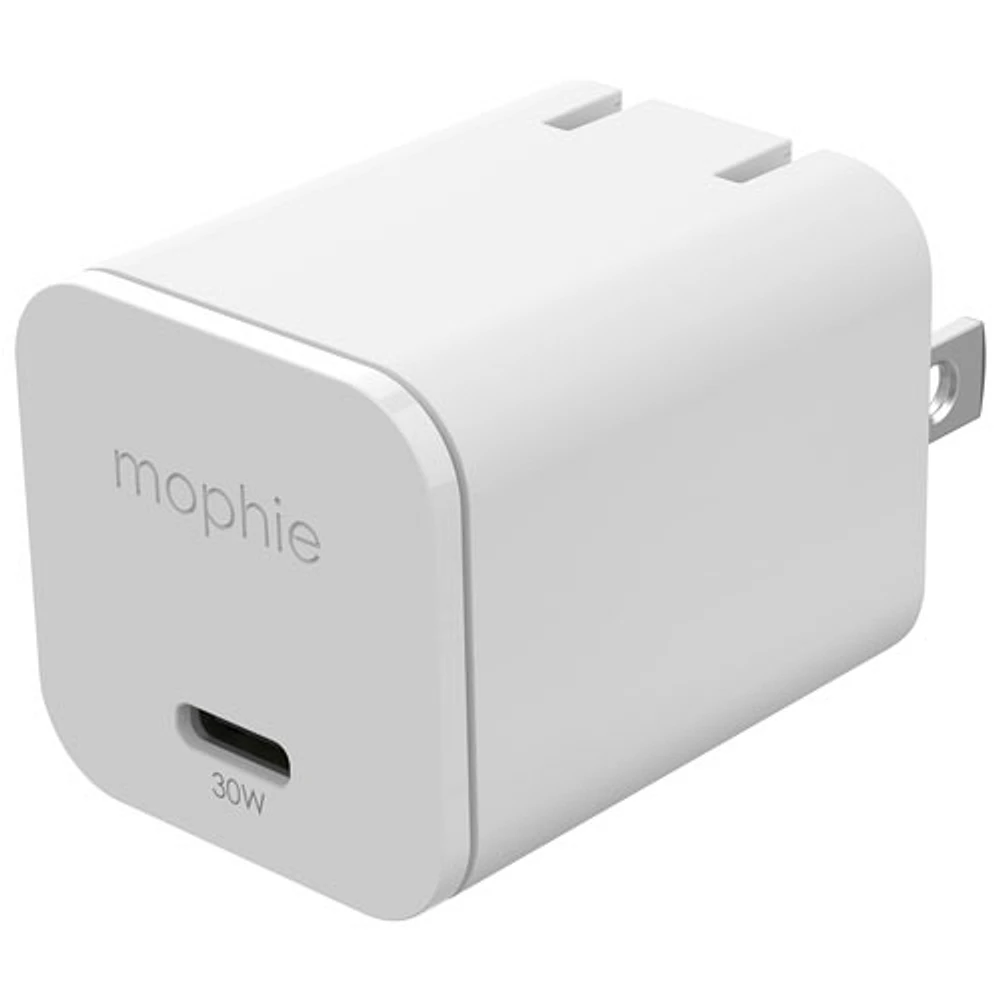 Mophie 30W GaN USB-C Wall Charger - White