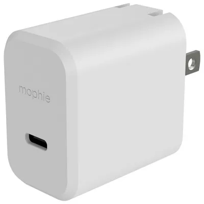 Mophie 30W GaN USB-C Wall Charger - White